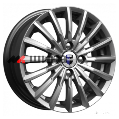 картинка 5,5x14/4x98 ET40 D58,5 Акцент (КС641) Дарк платинум