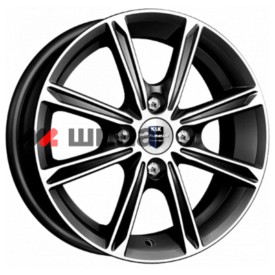 картинка 5x14/4x98 ET35 D58,5 Флэш (КС698) Алмаз черный