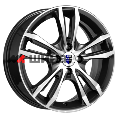 картинка 6x16/4x98 ET35 D58,5 Samara (КС866) Алмаз черный SK