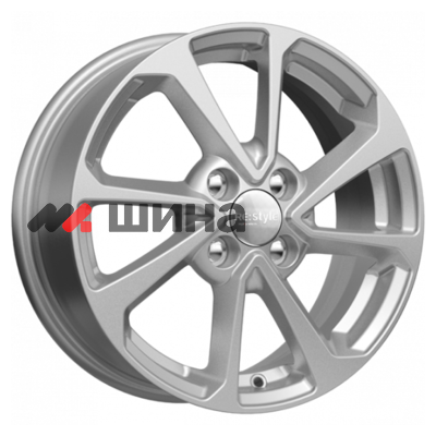 картинка 6x15/4x100 ET48 D54,1 КС861 Сильвер