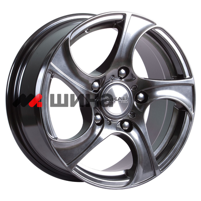 картинка 7x16/5x139,7 ET40 D98,5 Вихрь (КЛ162) Графит