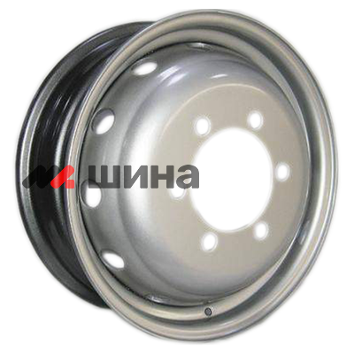 картинка 5,5x16/6x170 ET105 D130 Газель Серебро 1200кг